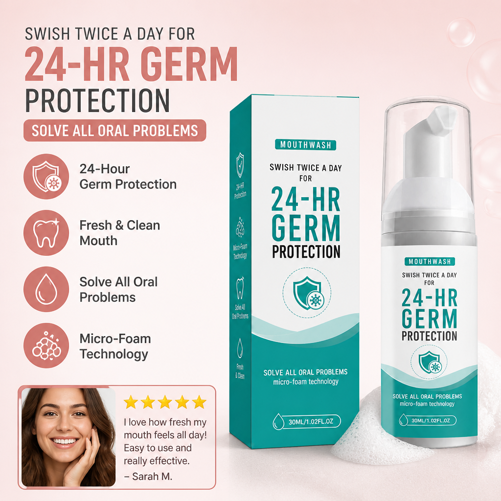 Whitening Toothpaste Foam – Fresh Daily Care For A Brighter Smile