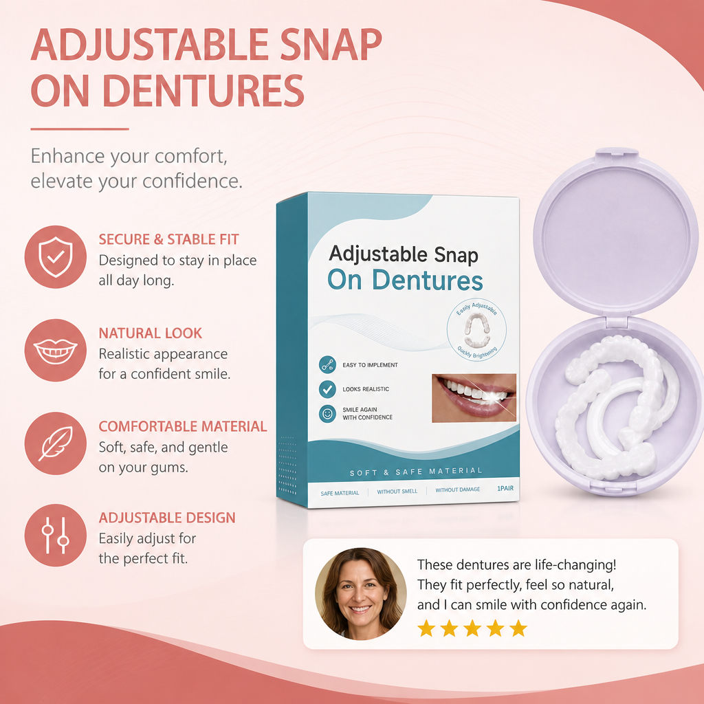 Flexible Denture Cushion – Comfortable Fit For Secure Daily Wear