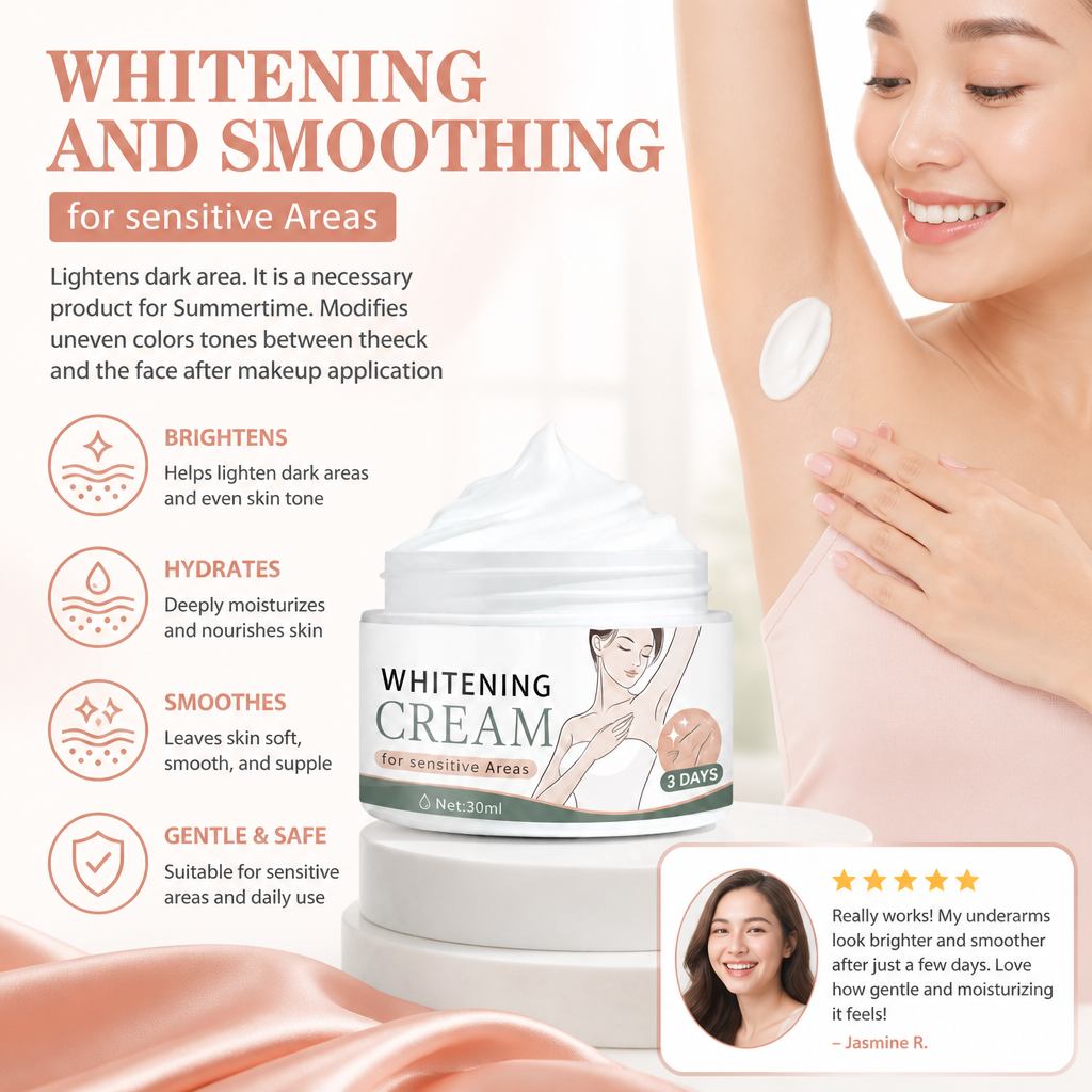 Brightening Underarm Cream – Smooth, Hydrated & Even-Looking Skin