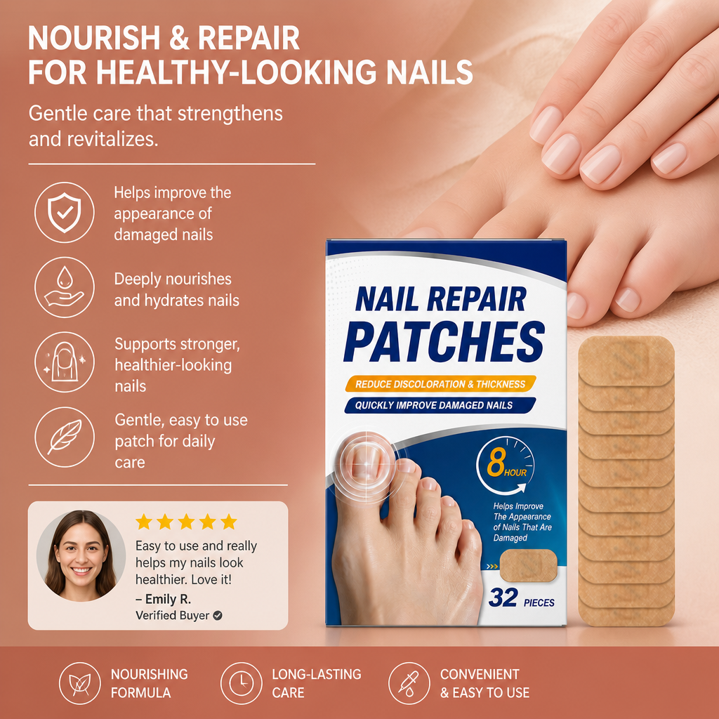 Nail Care Peel-Off Patch – Nourishing Treatment For Healthy-Looking Nails