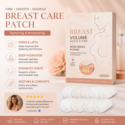 Firming Breast Care Patch with Ginger & Vitamin E for Smoother Skin