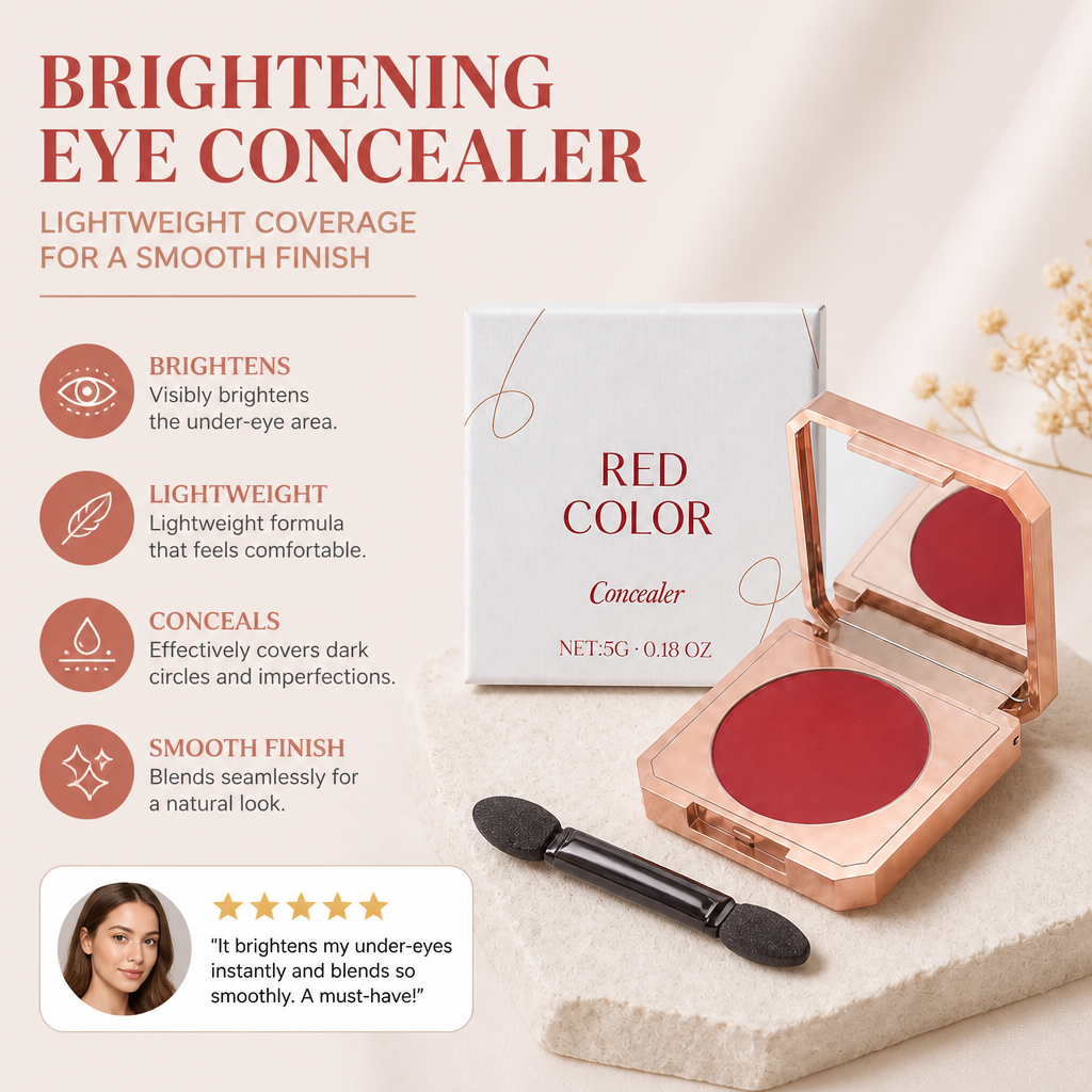 Brightening Eye Concealer – Lightweight Coverage For A Smooth Finish