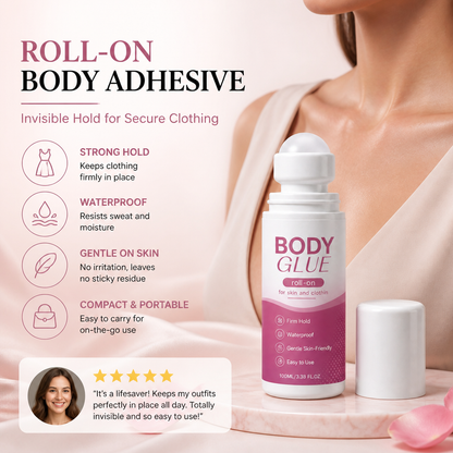 Roll-On Body Adhesive – Invisible Hold for Secure Clothing