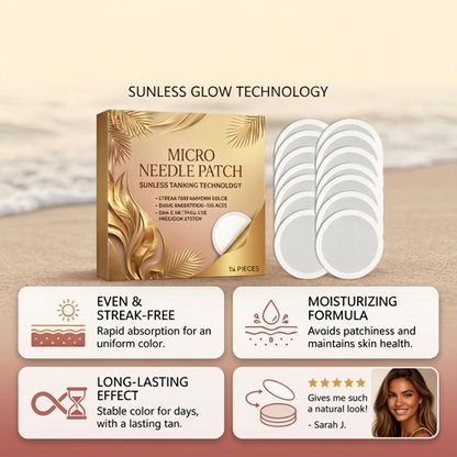 Sunless Glow Tanning Patch – Long-Lasting Natural Looking Tan