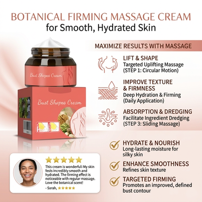 Botanical Firming Massage Cream for Smooth, Hydrated Skin