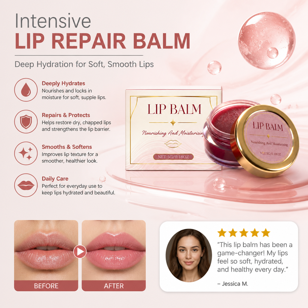 Intensive Lip Repair Balm – Deep Hydration for Soft, Smooth Lips