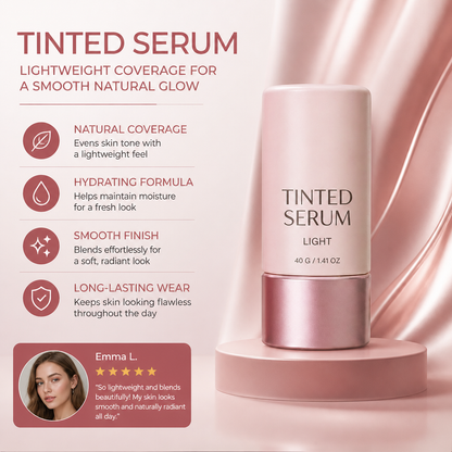 Tinted Serum – Lightweight Coverage For A Smooth Natural Glow
