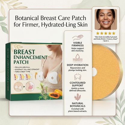 Botanical Breast Care Patch for Firmer, Hydrated-Looking Skin