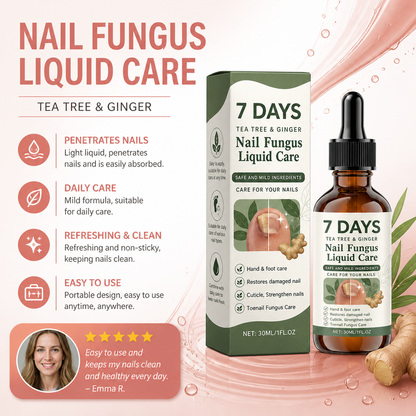 Nail Care Liquid Serum – Lightweight Formula For Clean-Looking Nails