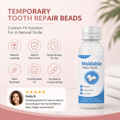 Temporary Tooth Repair Beads – Custom Fit Solution For A Natural Smile