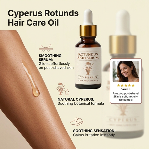 Cyperus Rotundus Hair Care Oil – Smooth Skin After Hair Removal