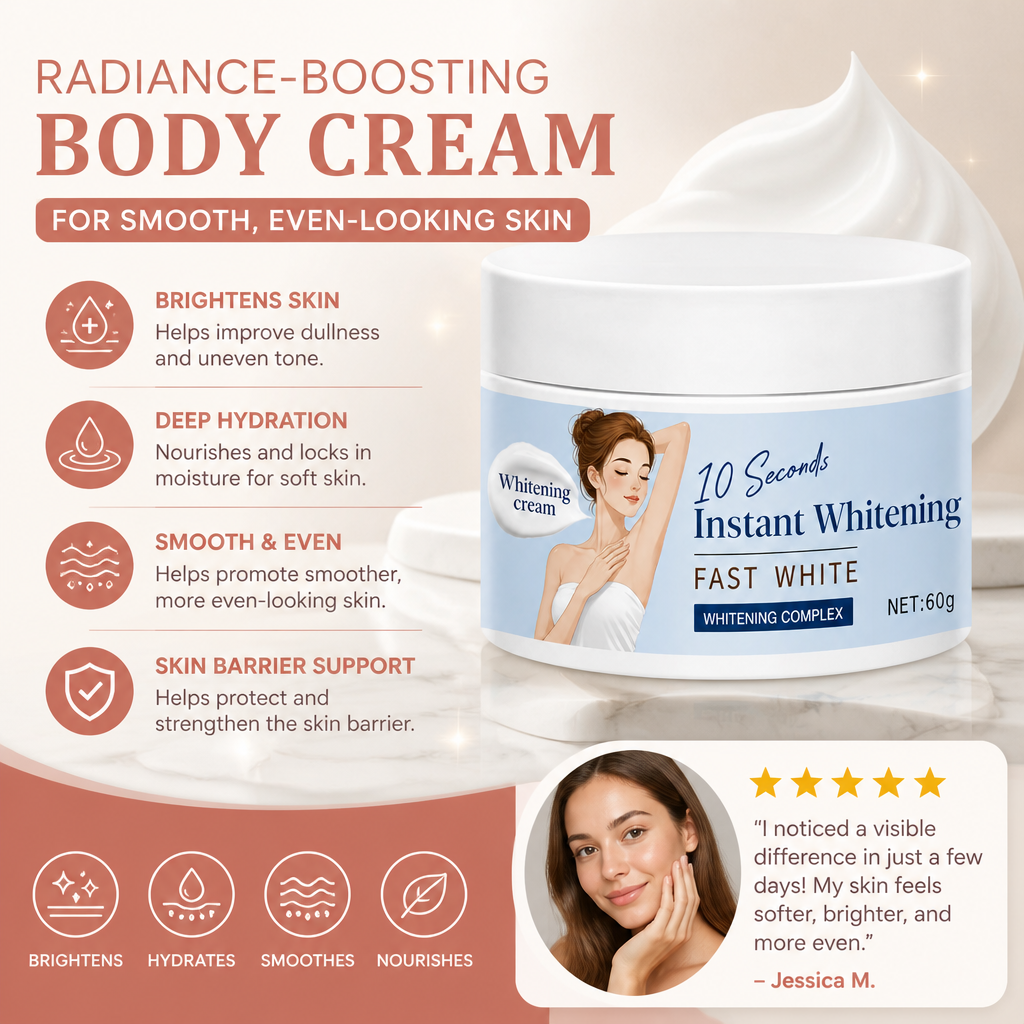 Radiance-Boosting Body Cream for Smooth, Even-Looking Skin
