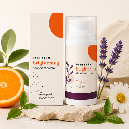 Brightening Underarm Deodorant Cream for Freshness & Smooth-Looking Skin