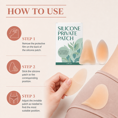 Invisible Silicone Comfort Patch For Smooth Skin Protection
