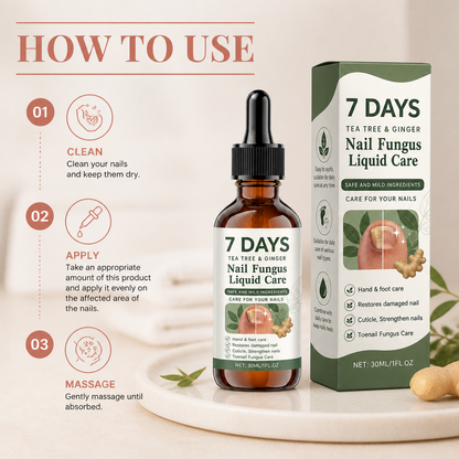 Nail Care Liquid Serum – Lightweight Formula For Clean-Looking Nails