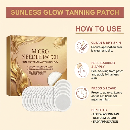 Sunless Glow Tanning Patch – Long-Lasting Natural Looking Tan