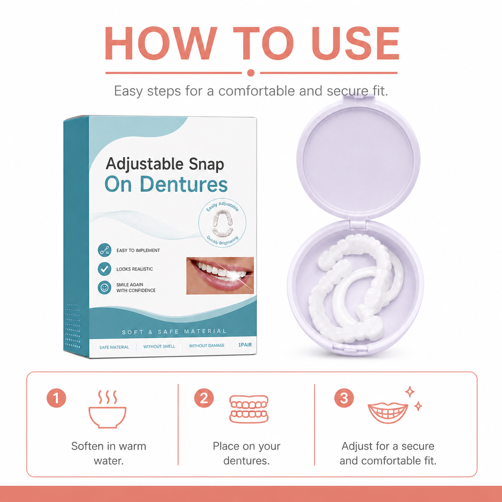 Flexible Denture Cushion – Comfortable Fit For Secure Daily Wear