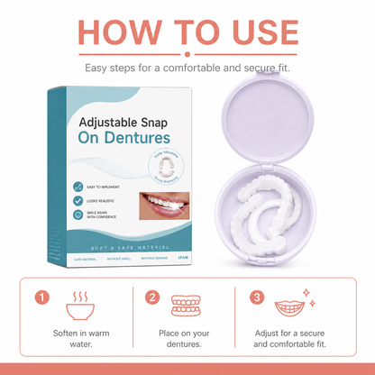 Flexible Denture Cushion – Comfortable Fit For Secure Daily Wear