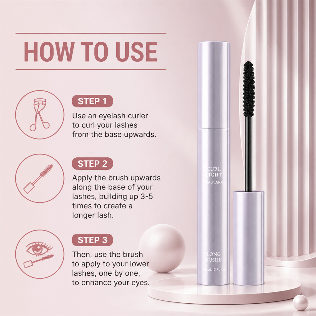Waterproof Lengthening Mascara – Defined Lashes With Long-Lasting Volume