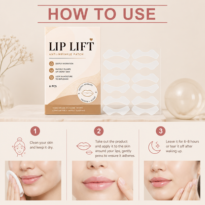 Overnight Lip Lift Patches – Hydrating Care for Smooth, Soft-Looking Lips