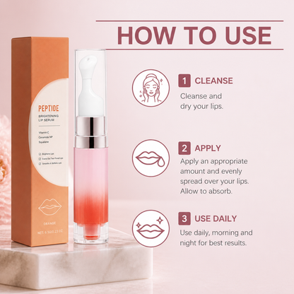 Brightening Lip Serum – Deep Hydration for Smooth, Plump-Looking Lips
