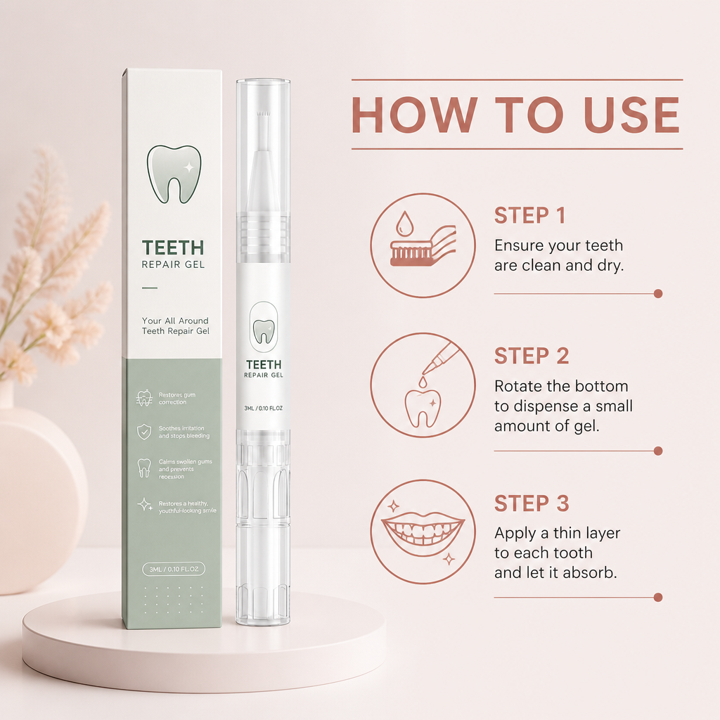 Teeth Repair Gel – Gentle Formula For Fresh-Looking Smiles