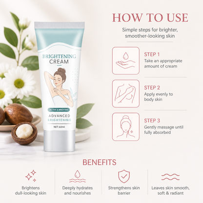 Instant Tone-Enhancing Body Cream for Smooth, Radiant-Looking Skin
