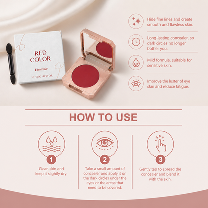 Brightening Eye Concealer – Lightweight Coverage For A Smooth Finish