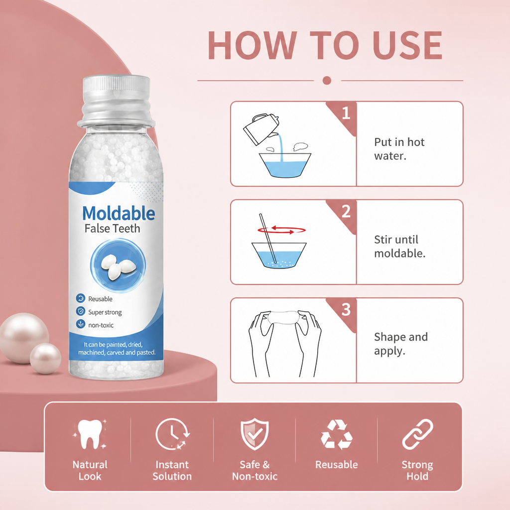 Temporary Tooth Repair Beads – Custom Fit Solution For A Natural Smile