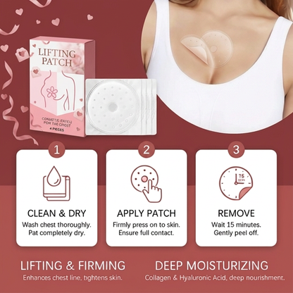 Hydrating Firming Chest Care Patch with Collagen & Hyaluronic Acid