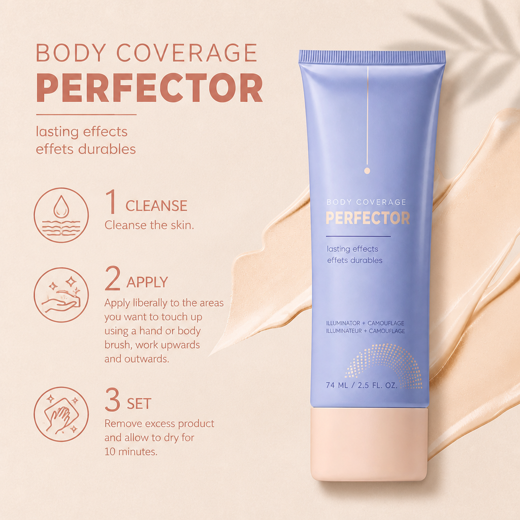 Body Covering Foundation Cream – Lightweight Formula For Even-Looking Skin