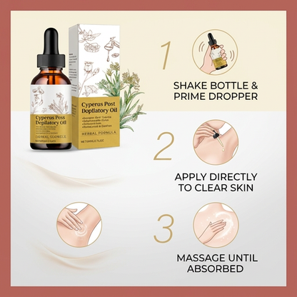 Hydrating Hair Removal Oil – Lightweight Formula for Smooth Skin Care