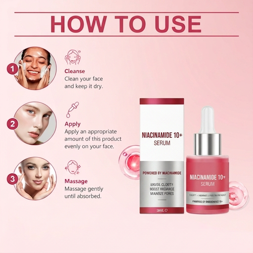 Niacinamide Brightening Serum – Hydrating Formula for Clear, Radiant Skin