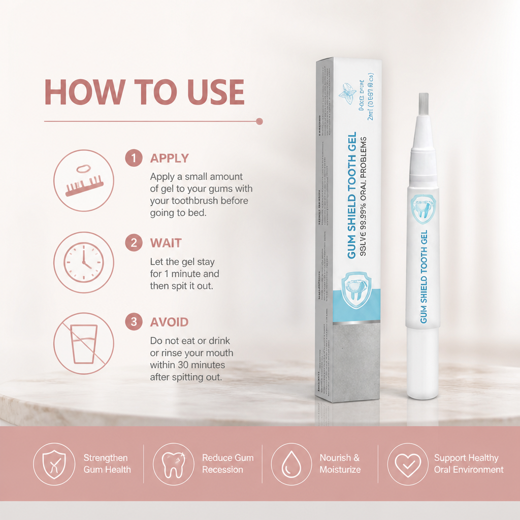 Gum Care Tooth Gel – Nourishing Formula for Fresh Oral Comfort