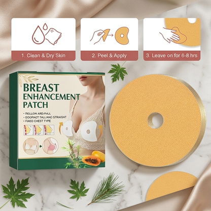 Botanical Breast Care Patch for Firmer, Hydrated-Looking Skin