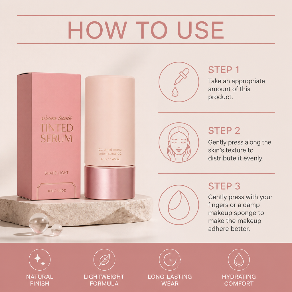 Tinted Serum – Lightweight Coverage For A Smooth Natural Glow