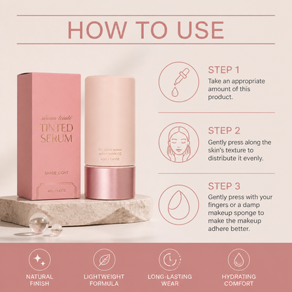 Tinted Serum – Lightweight Coverage For A Smooth Natural Glow