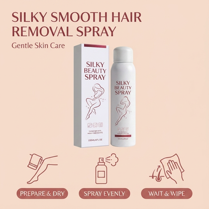 Silky Smooth Hair Removal Spray for Gentle Skin Care