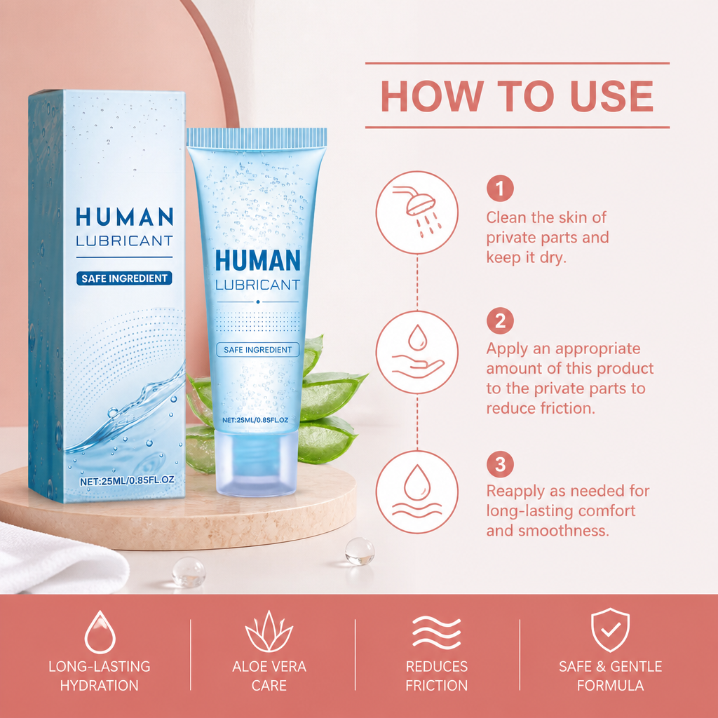 Hydrating Personal Lubricant Gel – Smooth Comfort With Aloe Vera Care