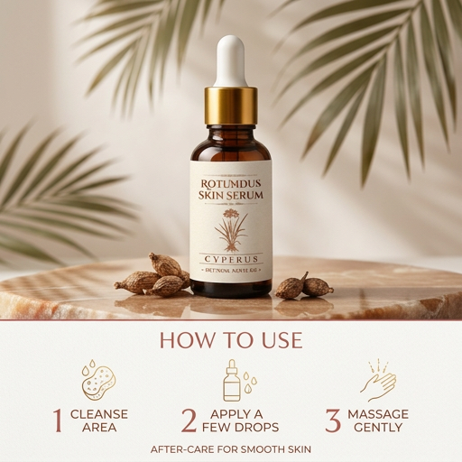 Cyperus Rotundus Hair Care Oil – Smooth Skin After Hair Removal