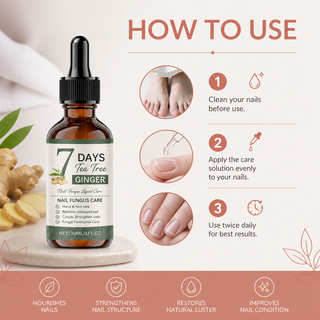 Nail Care Treatment Serum – Nourishing Formula for Healthy-Looking Nails