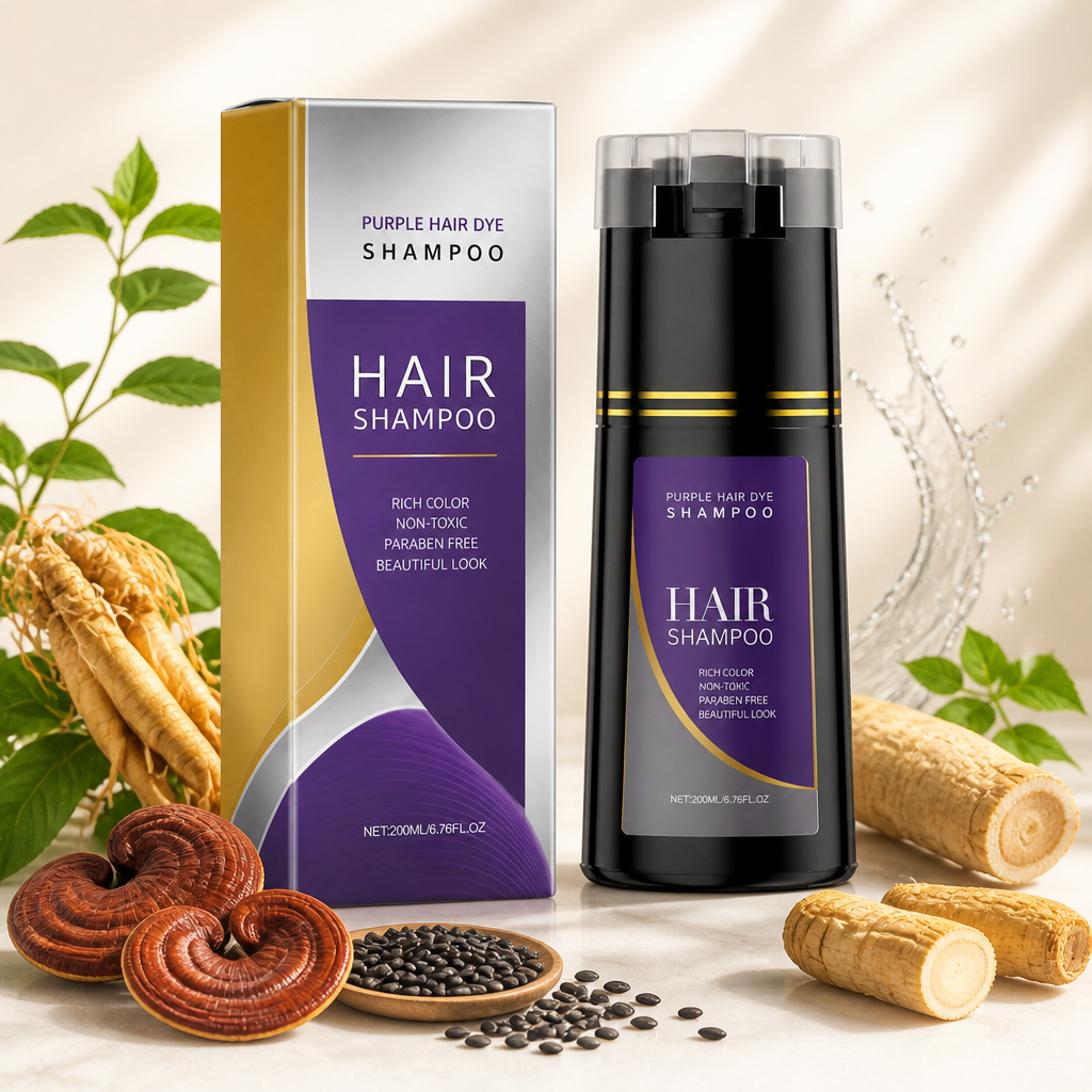Nourishing Hair Dye Shampoo for Vibrant Color and Soft Hair