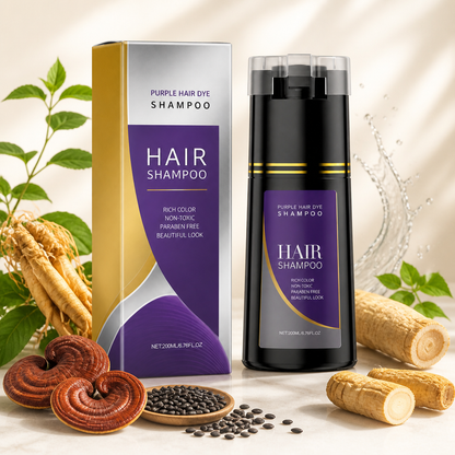 Nourishing Hair Dye Shampoo for Vibrant Color and Soft Hair