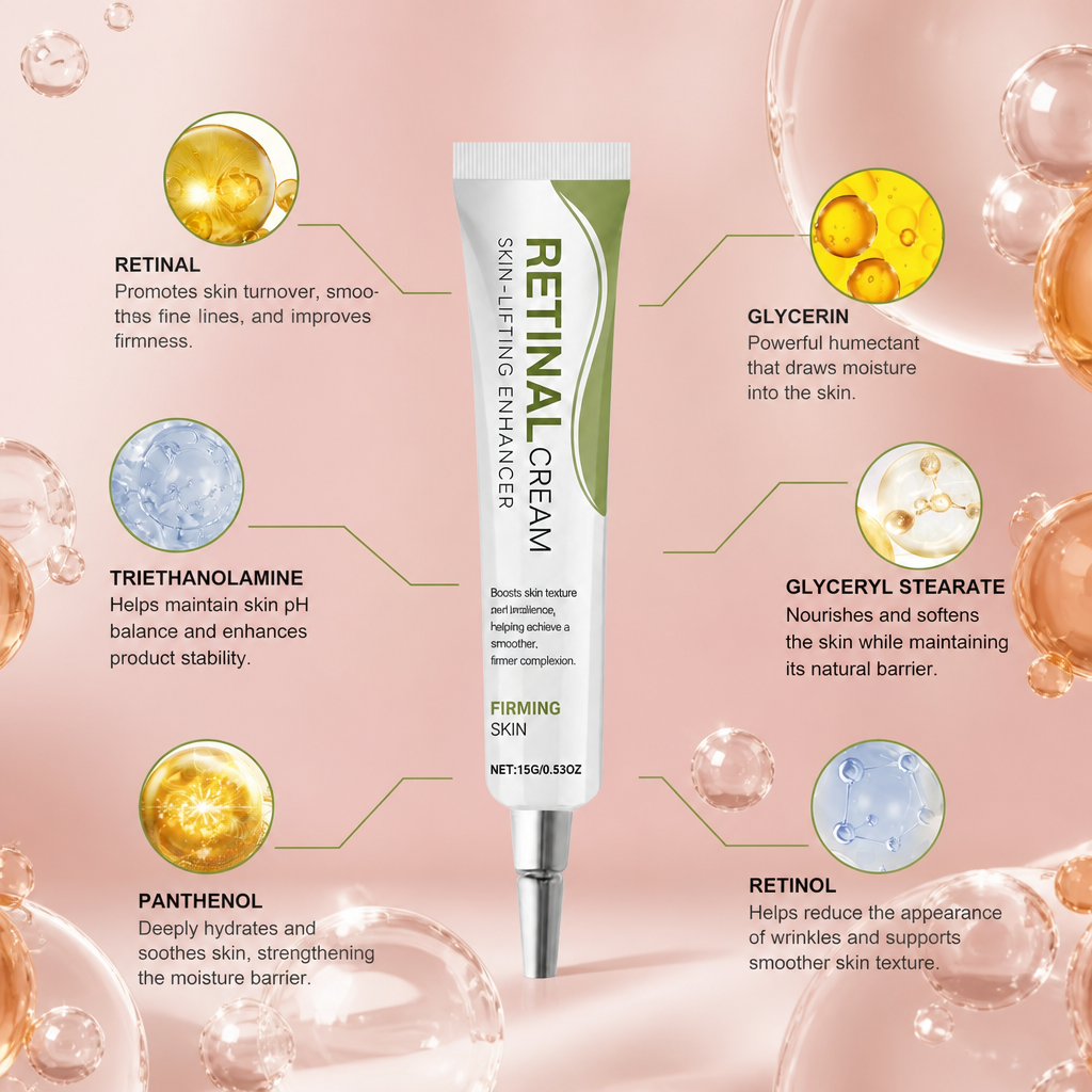 Retinal Night Cream – Smooths & Hydrates for Firmer-Looking Skin
