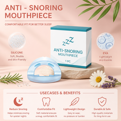 Anti-Snoring Mouthpiece – Comfortable Fit For Better Sleep Support