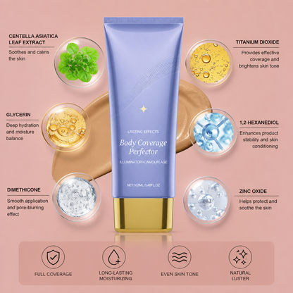 Body Coverage Concealer – Full Coverage Formula For Smooth Looking Skin