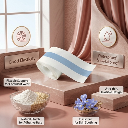 Invisible Chest Lift Tape – Flexible Waterproof Support for Confident Wear