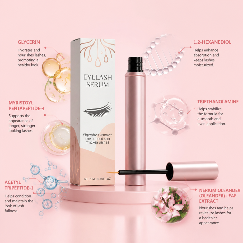 Eyelash Growth Serum – Lightweight Formula For Fuller Looking Lashes