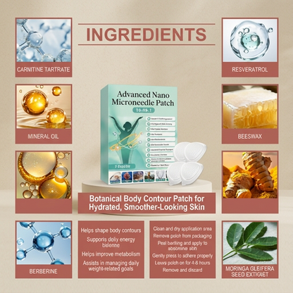 Botanical Body Contour Patch for Hydrated, Smoother-Looking Skin