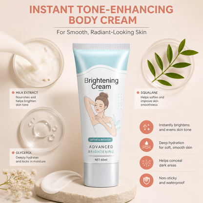 Instant Tone-Enhancing Body Cream for Smooth, Radiant-Looking Skin